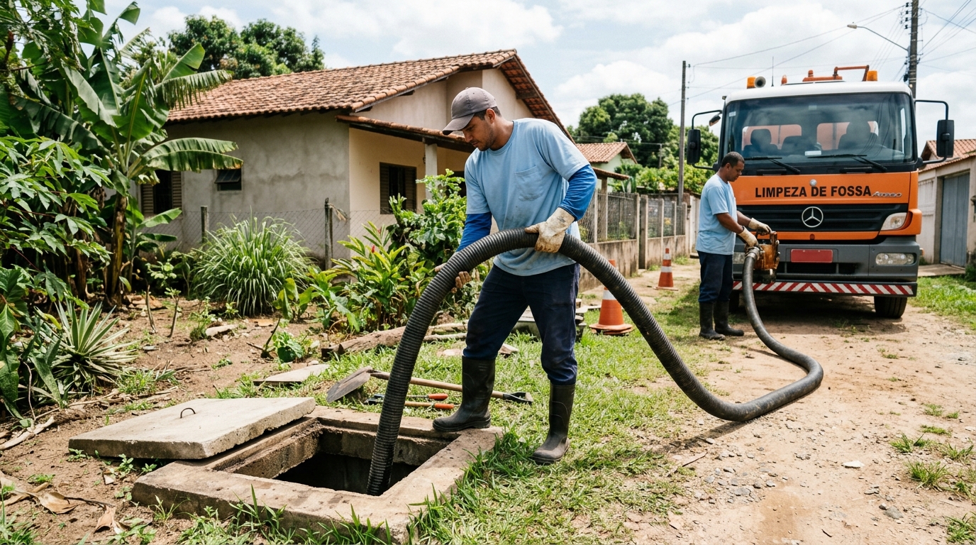 Desentupimento de Fossa em Curitiba‑PR