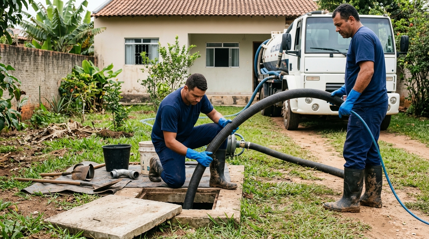 Sucção de Fossa em Curitiba‑PR
